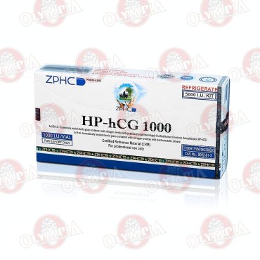 HP-HCG 5 VIALS /1000 IU (USA Domestic) ZPHC Zhengzhou Pharmaceutical Co.
